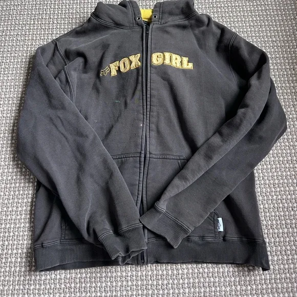 🌙Fox Racing Zip Up Vintage Jacket! - Picture 3 of 8